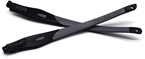 HKUCO Grau Ersatzgläser Beine für Oakley Crosslink Rahmen für Brillen