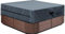 UCEDER Housse de Protection imperméable pour Jacuzzi et Spa extérieur en Polyester 600D, Taille réelle de 216,6 x 216,5 x 50,8 cm, adaptée aux spas de 210 x 210 cm (Gris foncé)
