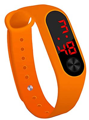 Silicone Montre Digital Electronique Sport Montre Bracelet Garçons Filles Hommes Montre Numérique LED Plein Air Montres électroniques pour Enfants
