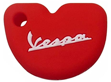 Cover Chiave Vespa per Auto e Moto - Custodia Protettiva in Silicone per Piaggio GTS 300 200 125, LX150 - Portachiavi