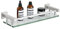 SAYAYO Duschablage Chrom Glasregal Edelstahl Duschregal Badezimmer Regal Duschkorb Shampoo Halterung für Dusche Badezimmerregal für Bad und Küche 415mm x 130mm x 70mm, EGC2000-40-LS