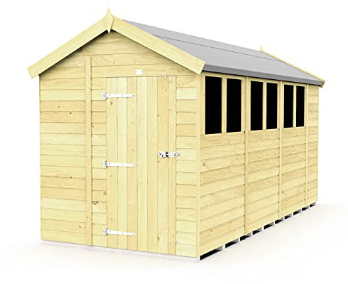 Total Sheds 7x14 Apex Shed Fast 2-5 Days Delivery Anywhere In The U.K