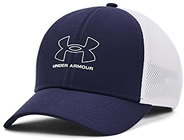 Under Armour Mens Caps Men's Ua Iso-Chill Driver Mesh Cap, MDN, 1369804-410, L/XL