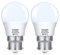 Huoqilin Bayonet Light Bulb 3W,28 Watts Equivalent, B22 Led,Warm White 3000K,Energy Saving Small Night Light Bulb,Non dimmable,Pack of 2