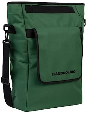 Leandro Lido Rapallo Radsport Fahrrad Tasche 20 L Gepäcktasche 48 x 30 x 15 Hinterradtasche Gepäckträger (Grün)
