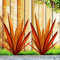 Homight Große Agavenskulptur Rustikale Metall Agave Pflanze Outdoor Innendekoration Outdoor Rasen Dekoration Hof Holzpfosten Passender Garten Geeignet für Terrasse…