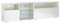 MMT Furniture Designs Ltd Mobile TV moderno con ripiano soundbar, contenitore aperto, luci LED, lunghezza 200 cm, adatto per TV fino a 90 pollici (bianco), MMT-ZY-17 TV CABINET