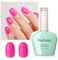 Firedeep 16ml Gel Nail Polish,Pastel Hot Pink Color Soak Off UV LED Nail Gel Polish Spring Summer Manicure Salon DIY at Home 1Pcs