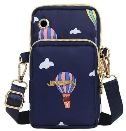BSITSSS Casual Bolso Movil Mujer, Bolso para Movil Mujer con Correa Ajustable, Multifuncional Bolsitos para Moviles, Mini Bolso Porta Movil Mujer, Gran Capacidad Bolso Bandolera Mujer Pequeño