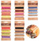 20 Colori Corda di Filo Cavo di Corda di Lino Multicolore, Corda di Lino Multicolore, Corda di Spago Naturale, Cordoncino di Canapa Cerata, 1mm Corda Colorata, per Collane, Bracciali, Artigianali DIY