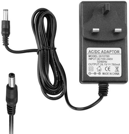 Cncedi 26.1V Battery Charger for Dyson V8 V7 V6, SV11 SV10 SV09 SV07 SV06 SV05 SV04 SV03, DC74 DC72 DC62 DC61 DC60 DC59 DC58 Handheld Vacuum Cleaner