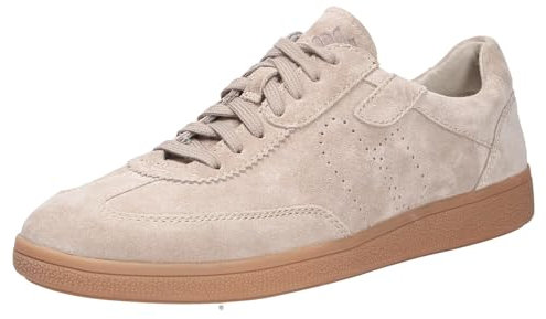 Pius Gabor Herren Sneaker Low,Halbschuhe,recyceltes Futter,Wechselfußbett,Strassenschuhe,Sportschuhe,Freizeitschuhe,beige,42.5 EU / 8.5 UK