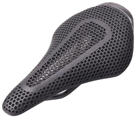 3D-Fahrradsattel aus Vollcarbon – adaptiver Fahrradsitz zur Reduzierung der Belastung durch Langstreckenradfahren, unterstützt BMX, MTB und Gravel-Bikes