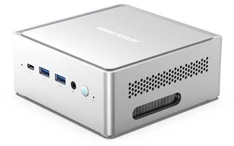 MINSFORUM NAB9 Mini PC Intel Core i9-12900HK 14 Cores/20 Threads,up to 5.0GHz 32GB RAM 512GB PCIe4.0 SSD,Dual 2.5 G RJ45 LAN Mini Computer,2 x HDMI/USB-C(4K@60Hz),7X USB Ports, WiFi 6&BT5.2
