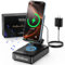 TechGlow Gifts Bluetooth Speaker for Men Women, with Phone Holder and Wireless Charger, Compatible with iPhone 16 15 14 13 Pro XS 8 Plus, Samsung Galaxy S25 S24 S23 Note 20