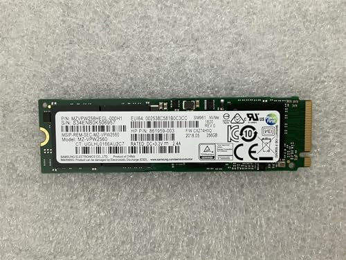for Samsung MZVPW256HEGL-00000-256GB SM961 M.2 PCIe_NVMe MLC Client SSD