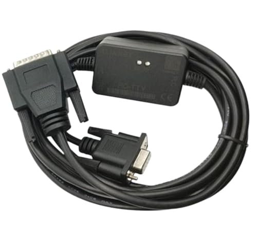 KMGUZRRWD Cable de programación adaptador PC a TTY RS232 PC-TTY DB9 hembra a DB15 macho for S5 6ES5734-1BD20