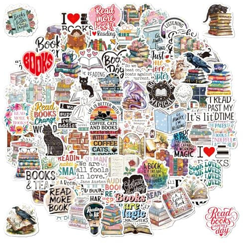 100 Stück Cool Sticker Set, Vintage Aufkleber, Wasserfeste Vinyl Sticker, für Laptop Skateboard Scrapbook Trinkflasche Handy Tagebuch Tassen Koffer usw (A)
