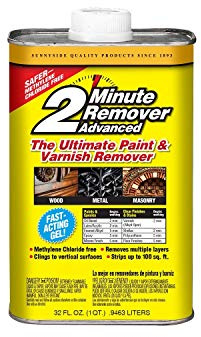 Sunnyside 63432 2-Minute Remover Advanced Paint & Varnish Remover Gel, Quart