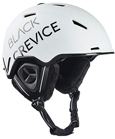 Black Crevice Skihelm Vail, matt weiß Carbon/schwarz, M (55-58 cm)…