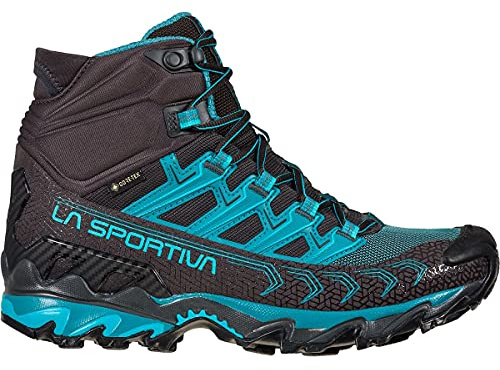 La Sportiva Ultra Raptor II Mid Woman GTX Wanderstiefel für Damen, Carbon Topaz, 37.5 EU