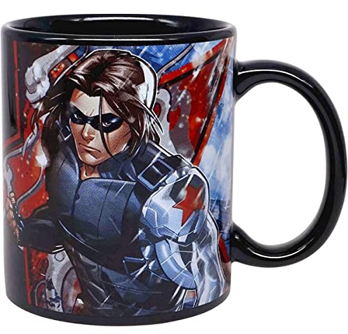 Marvel Winter Soldier Classic Tasse (325 ml, Dolomit, Kaffeebecher, 11 oz, Zuhause)