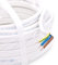 Stromkabel Flachkabel Mantelleitung Elektrokabel Flach Feuchtraumkabel YDYp NYM-J 3x2,5 mm2 450/750V Kabel Elektroleitung - 100m Ring