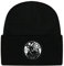 Deadly Tarot Death Beanie Black, Schwarz , One size