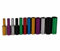 Dunnet Tools 12pc Coloured Deep Socket Sets 1/4 Inch Heavy Duty 1/4 Sockets On Storage Rail Metric 4-13mm Tool Set Plumbing Electrician Mechanic Tools