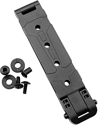 generic Small Molle Carrying Clip, Nylon, for Molle System Strap Attachment, DIY Knives Kydex Sheath, Black, UTILITY_HOLSTER_POUCH
