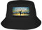 Generisch Personalisierte Fischerhut Selbst Gestalten,Schwarz Bucket Hat mit Text, Logo und Drucken Foto, Unisex Faltbarer Sonnenhut Strandhut Fishermütze Outdoor Sommermütze Herbst Hut