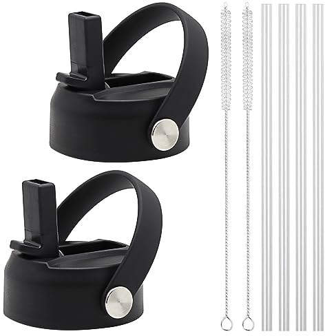 Straw Lid for Hydro Flask WIDE Mouth(12oz 18oz 20oz 24oz 32oz 40oz 64oz), Sports Caps Water Bottle Accessories Replacement Lid Top