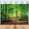 ASDCXZ Wald Hintergrund 2.5x1.8m, Grün, Vinyl, für Feier, Party