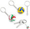 Porte-clés Volleyball et Anneau Porte-clés,Volley-Ball Charme,Porte-clés Volley-Ball,Pendentif Volleyball Pour Fan De Volleyball,Joueur De Volley-Ball,Volley-Ball Fête,Cadeau pour Les Sportifs