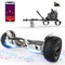 RCB Hoverboards SUV mit Sitz Hoverboards Off-Road, App-fähige Bluetooth Hoverboards, 8,5 '' Hummer + Hoverkart Go Kart für Self Balancing hoverboards, Geschenk für Kinder