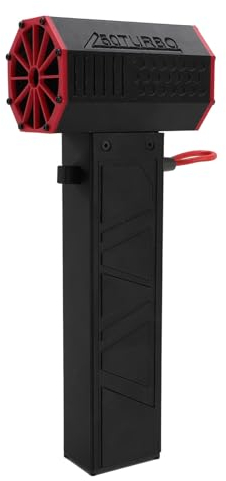 Übergroßes Auto-Trockner-Luftgebläse, Turbo-Jet-Ventilator, 50 Mm Superelektrischer Kabelloser Laubbläser, Sofortiger Schub 1100 G, Leistungsstarker, Wiederaufladbarer