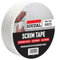 Soudal Professional Plasterboard Drywall Fiberglass Mesh Jointing Scrim Tape High Strength Self Adhesive Sealing Tap White 48mm x 90m For Reinforce Joint Repair, Filling Cracks, Patching Holes