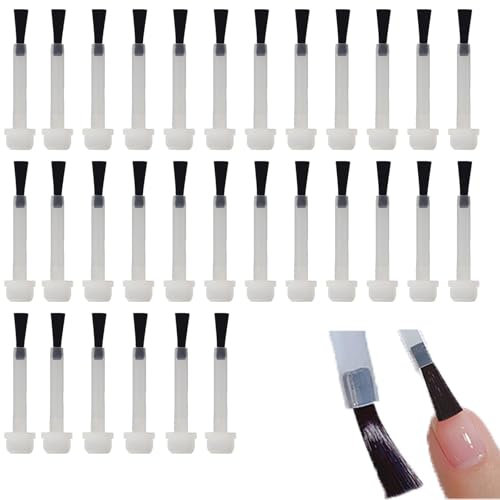 30 Pcs Nail Polish Brush Nail Pen Painting Tools,Replacement Nail Brushes,Nail Brushes for Gel Nails for Nail Art Gel Nails Home Salon Dip Nail Polish Powder Gel Brush, Nail Paint Brush Set