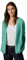 CECIL Damen B253892 Cosy Structure Cardigan, Aventurine Green Melange, L EU