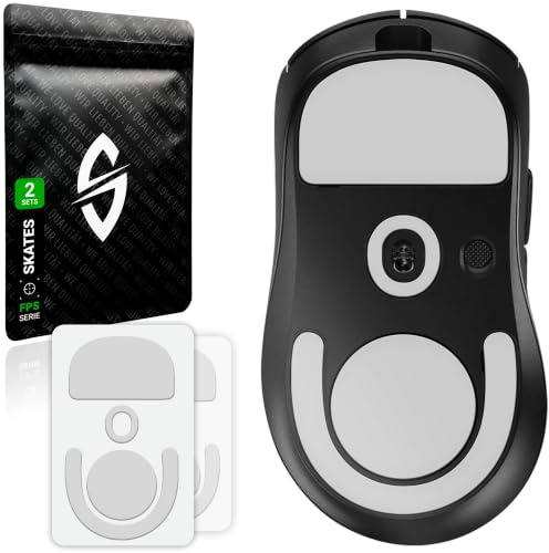 SensoryBoost FPS Glides (2er Set) für Logitech G PRO X Superlight 2 DEX | CONTROL – Mouse Skates für maximale Kontrolle, präzises Gleiten und Self-Polishing – Ersatz-Mausfüße aus PTFE