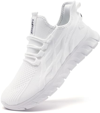 Chaussures de sport pour homme et femme, c blanc, 43 EU