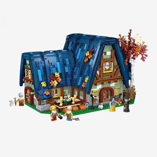 BlueBrixx Pro 108039 – Märchenhaus (mini Blocks) aus Klemmbausteinen mit 2835 Bauelementen. Lieferung in Originalverpackung.