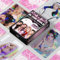 HVUIKLGL Blackpink World Tour New Album Cards Born Pink Mini Merch PhotoCards Poster 55 Karten und 64 Aufkleber für Blink Fans