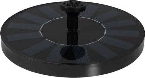 COOPHYA Pompe à Fontaine Solaire avec Panneau Amélioré Fontaine De Jardin Bassin Oiseaux Et Espace Extérieur Anti-Eau Accessoires Multiples pour Différentes Configurations
