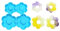 Molde de resina para pendientes de flores, llavero de silicona para colgante de coche, decoración del hogar, molde de resina epoxi de cristal para hacer joyas