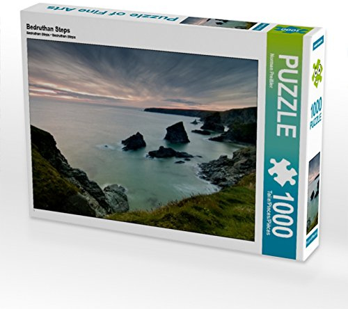 Puzzle · Bedruthan Steps 1000 Teile Puzzle quer | 1000 Teile · Lege-Größe 64 × 48 cm · CALVENDO Puzzle