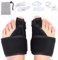 Hallux Valgus Korrektur Set, Schienen tag und nacht Bandage Zehenspreizer Bunion Corrector Ballenschutz Mit 3 Paar Gel-Zehenseparatoren Und Verstellbarem Riemen Zur