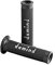 Domino Motorrad Griffe aus Gummi Racing Grips für Sportbike, Naked, Turer (schwarz/grau)
