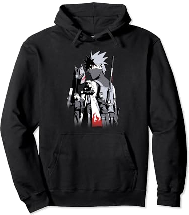 Naruto Shippuden Kakashi Story Limited Color Pullover Hoodie