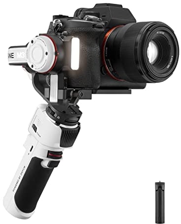 Zhiyun Crane M3 [Offiziell] 4 in 1 Handheld 3-Achsen-Gimbal Stabilizer für Smartphone, Action-Kamera, GoPro und Spiegelkamera